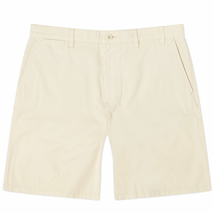 Photo: Norse Projects Men's Aros Regular Organic Light Twill Shorts in Oatmeal