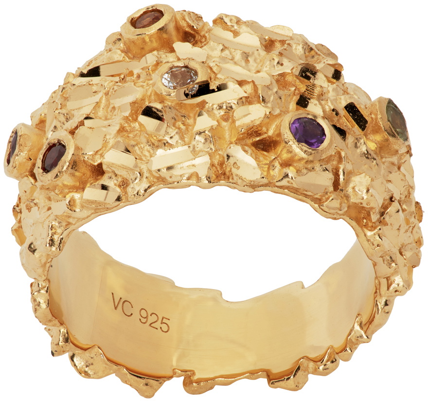 アクセサリー VENEDA CARTER MULTI STONE RING / GOLD Multi Stone Ring Gold | The Webster