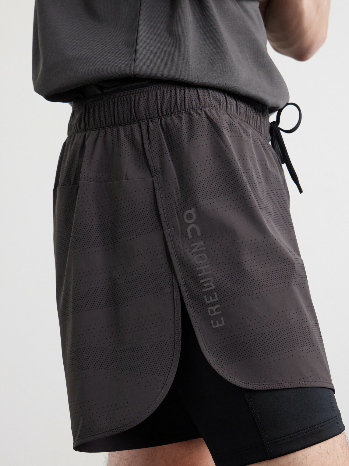 On - Erewhon Jersey Running Shorts - Gray