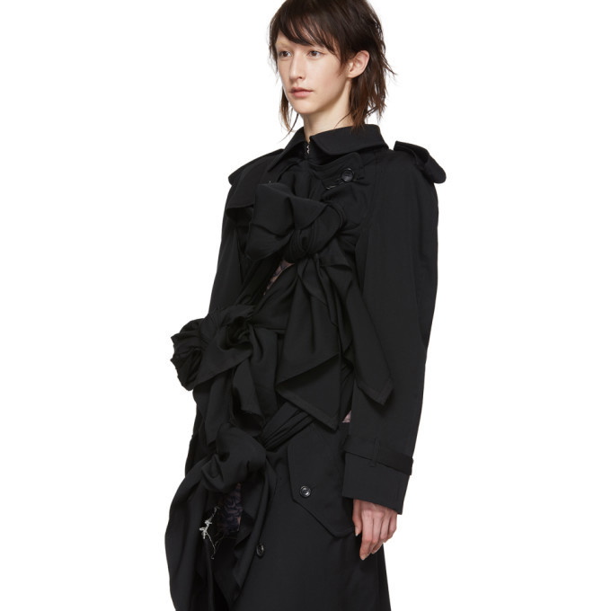 comme des garçons shirt trench coat-