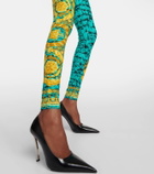 Versace Regalia Baroque jersey leggings