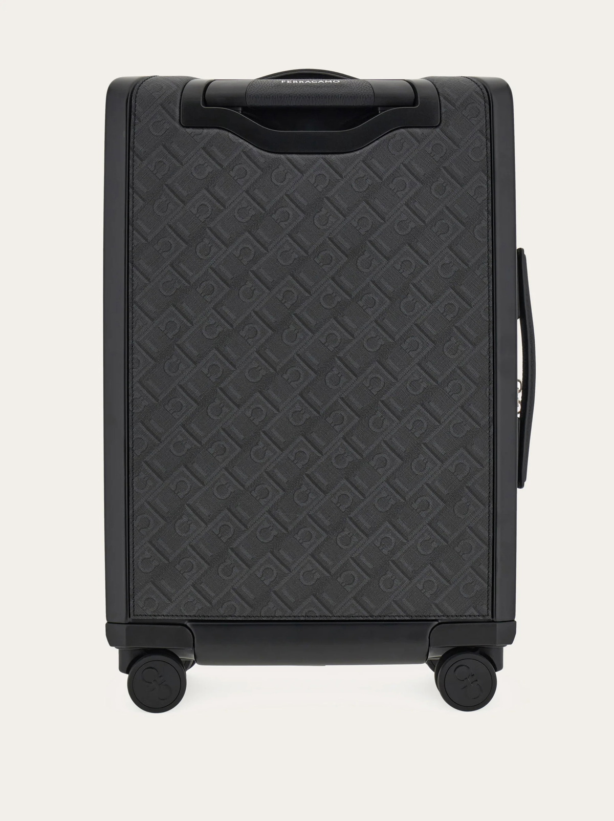 Ferragamo Mens Ferragamo Monogram hand luggage in Black
