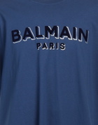 Balmain Mens T-shirt in Navy
