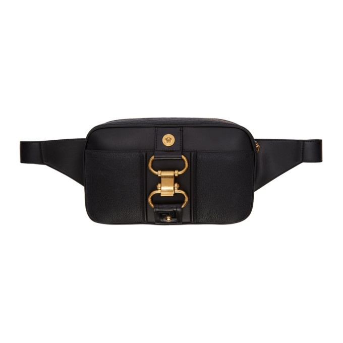 Photo: Versace Black Damysus Belt Bag