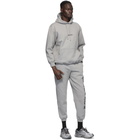 VETEMENTS Grey Written Logo Hoodie