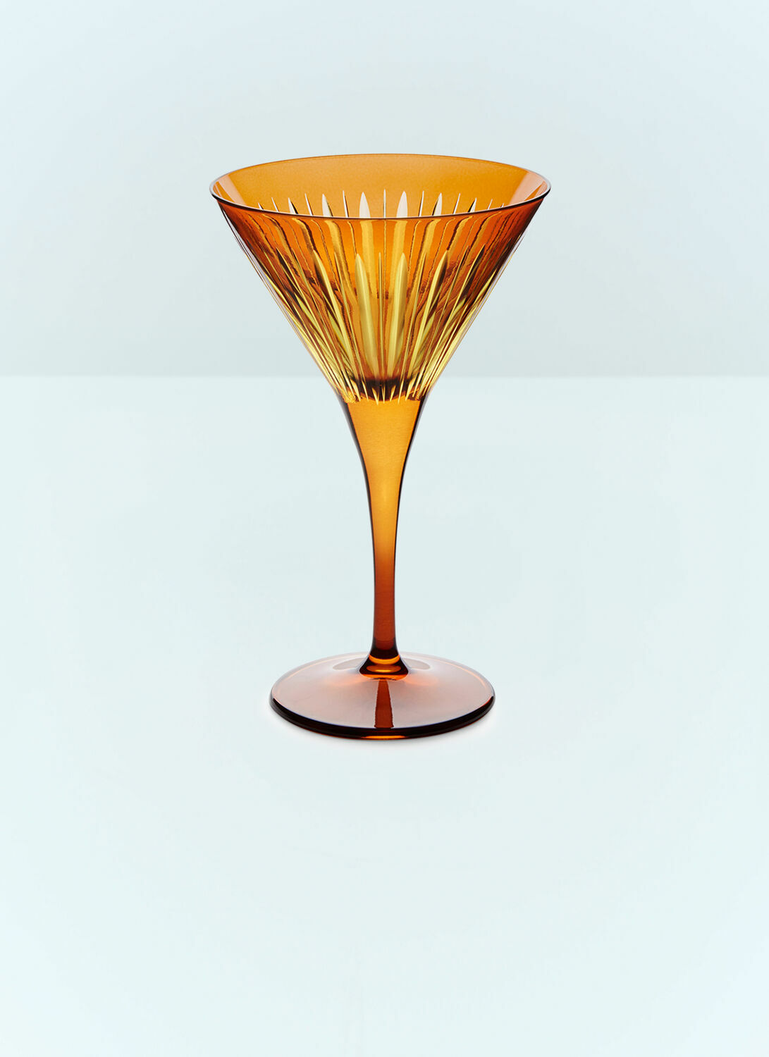L'Objet Set Of Four Prism Martini Glasses