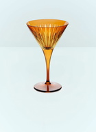 L'Objet Set Of Four Prism Martini Glasses