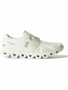 ON - Cloud 5 Rubber-Trimmed Recycled Mesh Running Sneakers - White