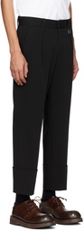 Wooyoungmi Black Cabra Trousers