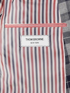 Thom Browne - Madras-Checked Wool-Twill Blazer - Gray