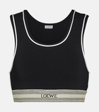 Loewe Logo crop top