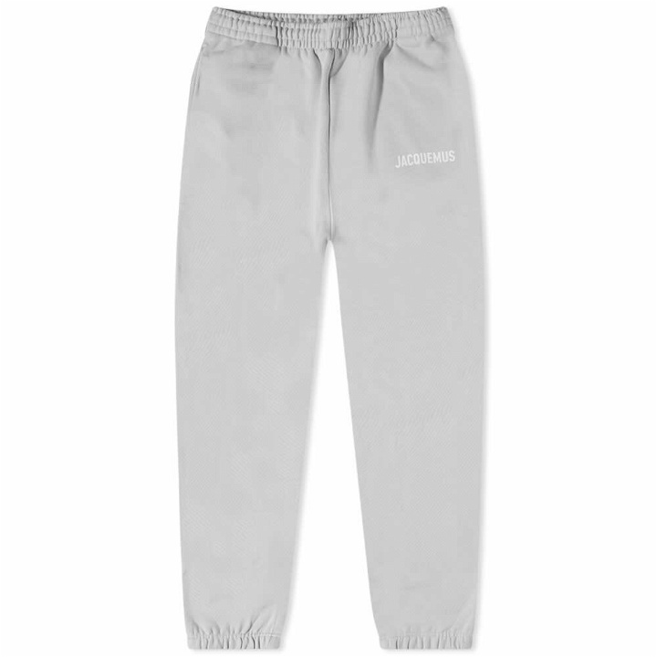 Photo: Jacquemus Men's Classic Logo Sweat Pant in Grey