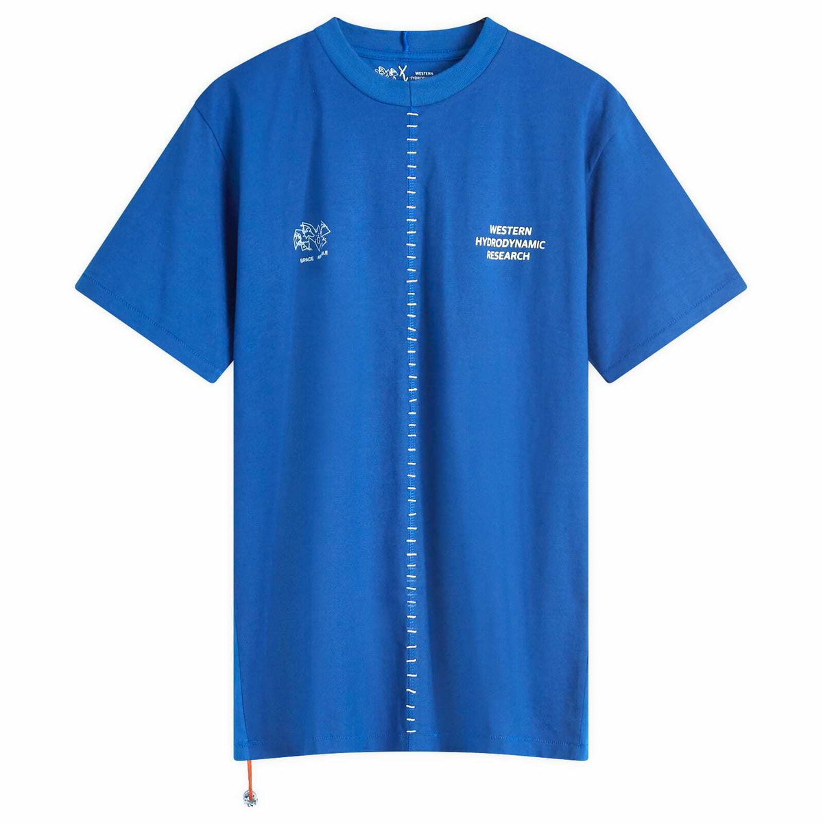 Tシャツ(半袖+袖なし) SPACE AVAILABLE X HYDRODYNAMIC RESEARCH Space Available Men's x Western Hydrodynamic Research T-Shirt in