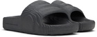 adidas Originals Gray Adilette 22 Pool Slides