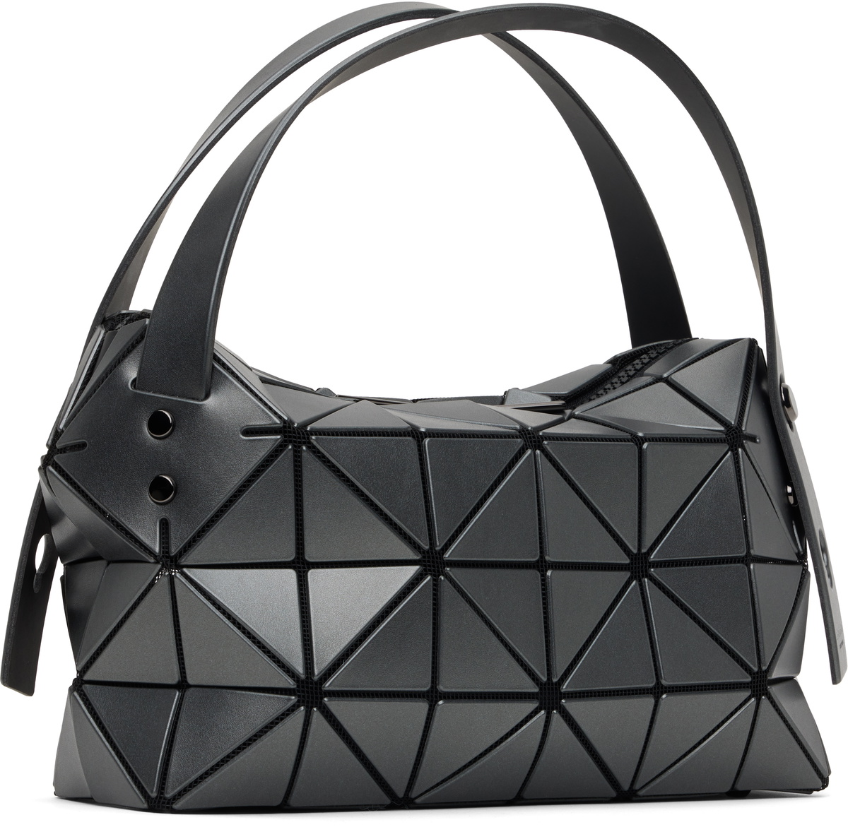 BAOBAO バオバオ イッセイミヤケ ボストン ガンメタリック バオ バオ イッセイ ミヤケから新作、「ルーセント メタリック