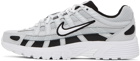 Nike Gray & Black P-6000 Sneakers