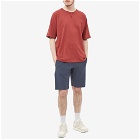 Champion Reverse Weave Men's Distressed T-Shirt in Fired Brick