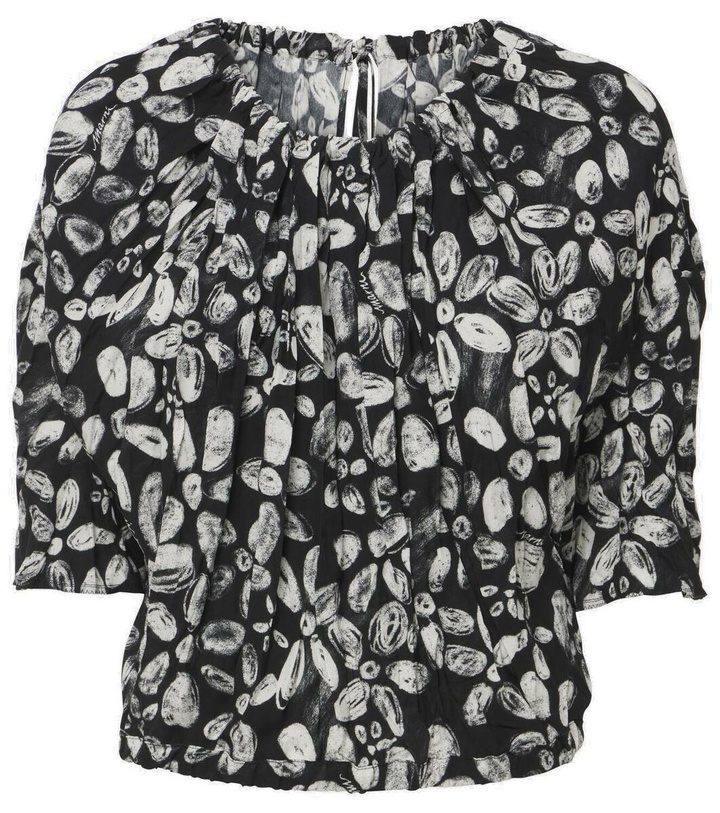 Photo: Marni Printed blouse