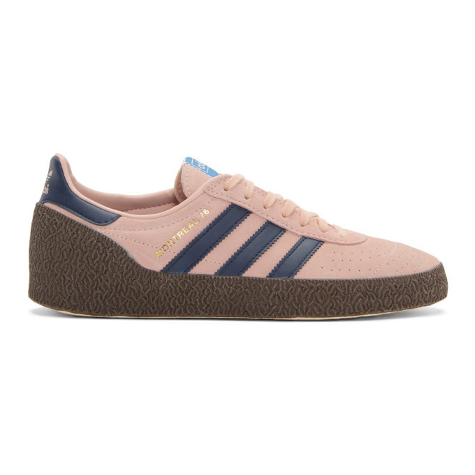 Photo: adidas Originals Pink Montreal 76 Sneakers