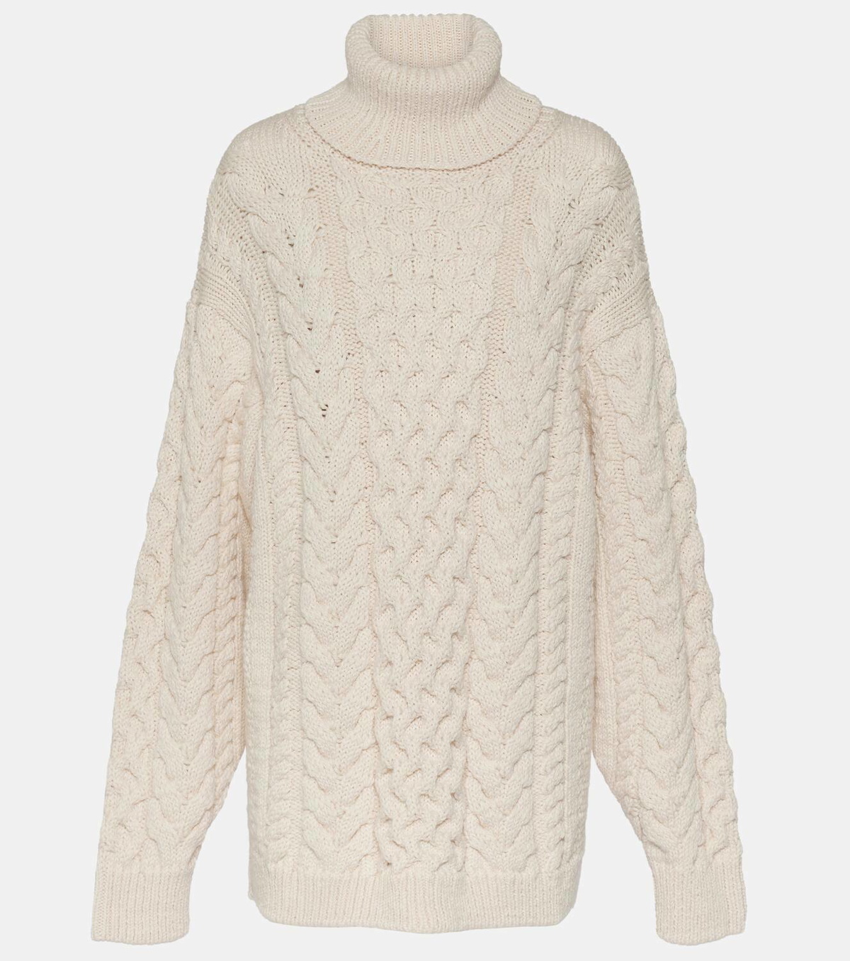 Marant Etoile Jade cable-knit turtleneck sweater Isabel Marant Etoile