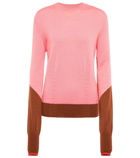 Victoria Beckham - x The Woolmark Company colorblocked wool sweater