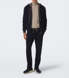 Fedeli Cashmere zip-up hoodie