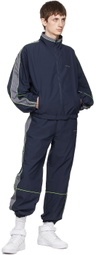 PALMER Navy Nylon Jacket