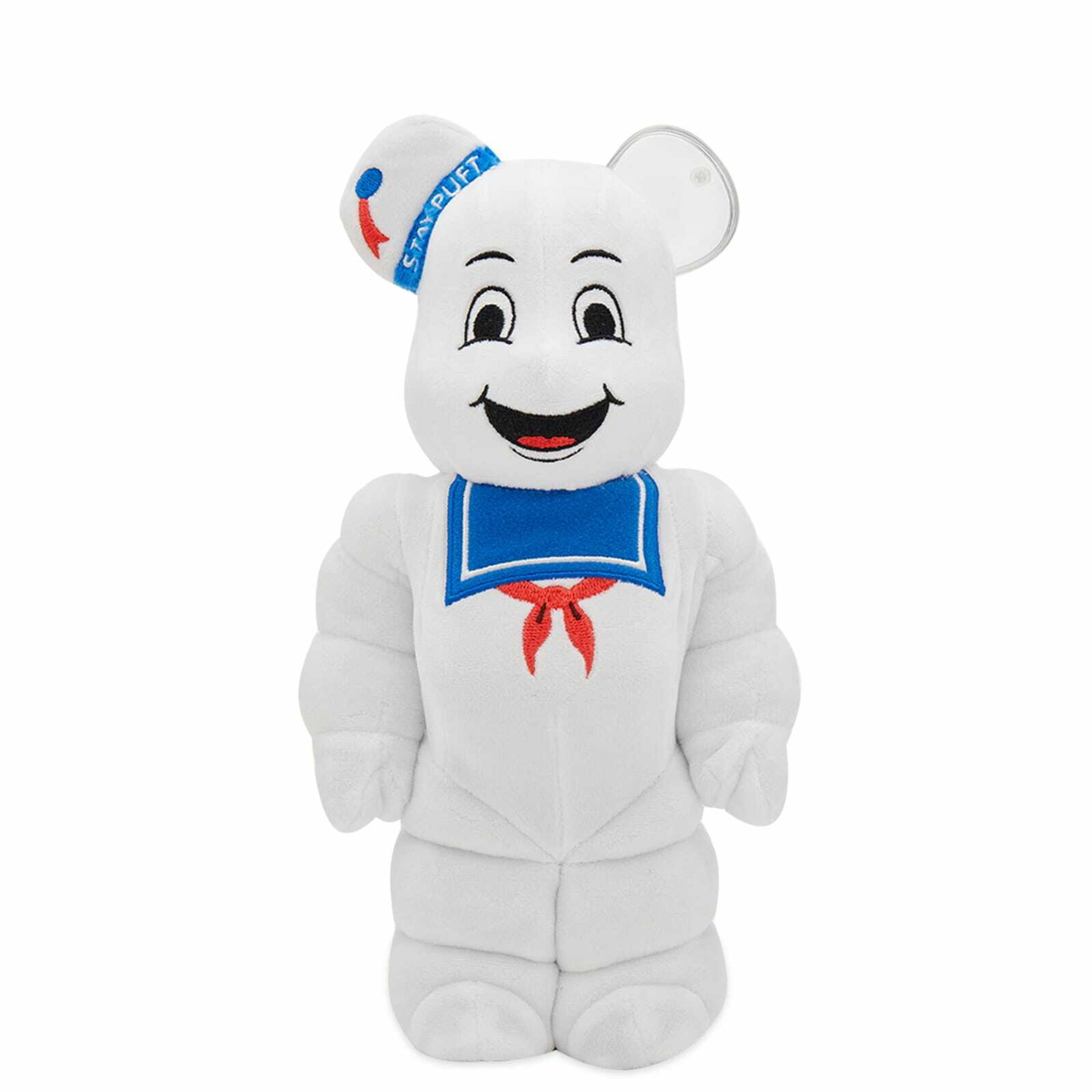 Medicom STAY PUFT MARSHMALLOW MAN COSTUME Be@rbrick in White 400