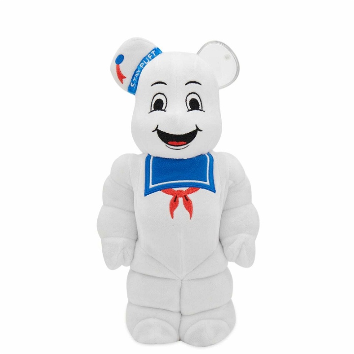 Photo: Medicom STAY PUFT MARSHMALLOW MAN COSTUME Be@rbrick in White 400%