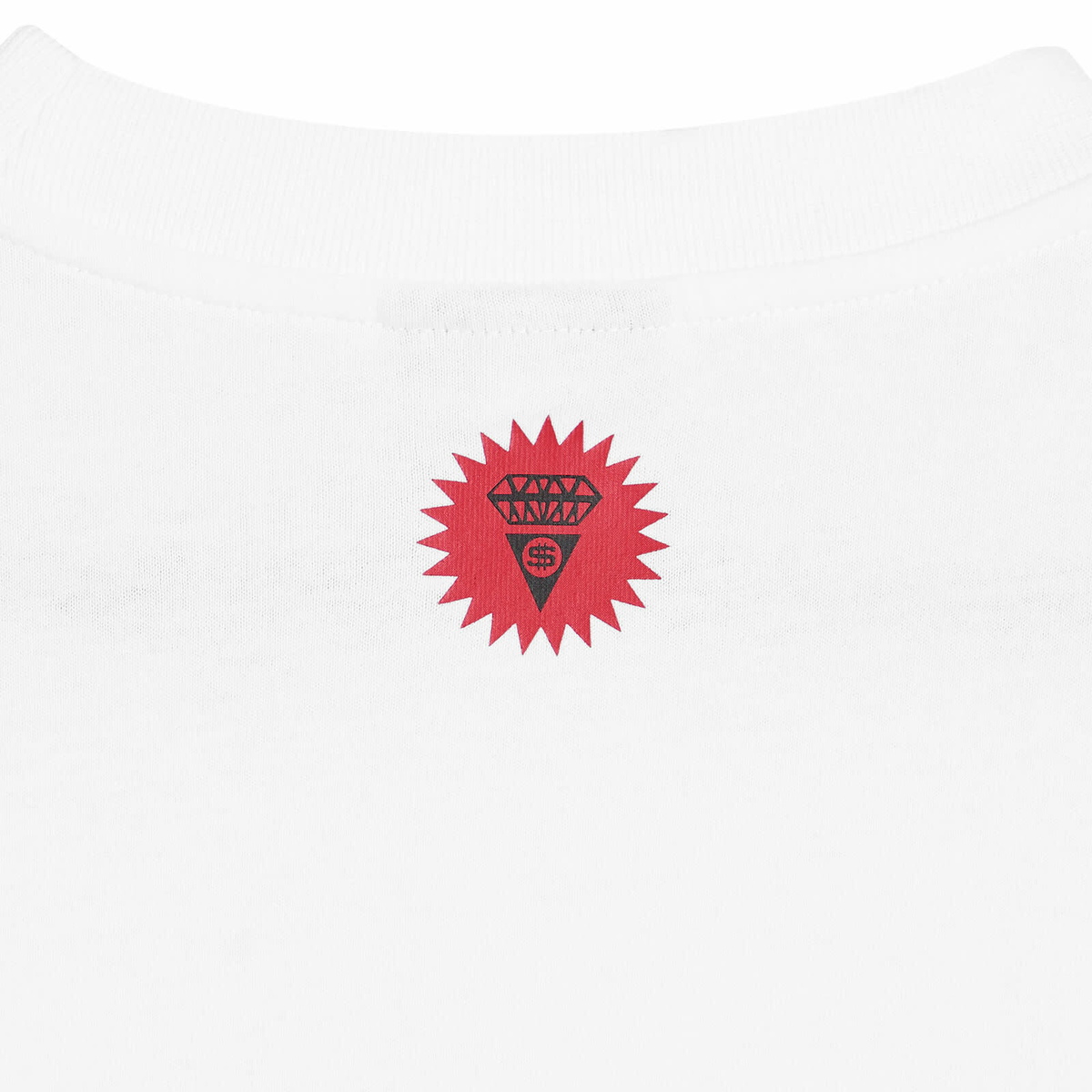 END. x ICECREAM Hickory Running Dog T-Shirt in White