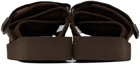 Suicoke Brown Moto-VS Sandals