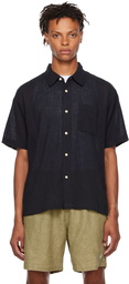 Stüssy Black Wrinkly Shirt