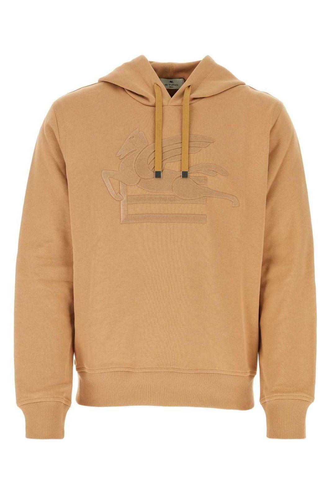 スウェット・トレーナー ETRO COTTON HOODIE WITH LOGO ETRO - Logo Cotton Hoodie Etro