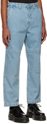 Stüssy Blue Double Knee Jeans