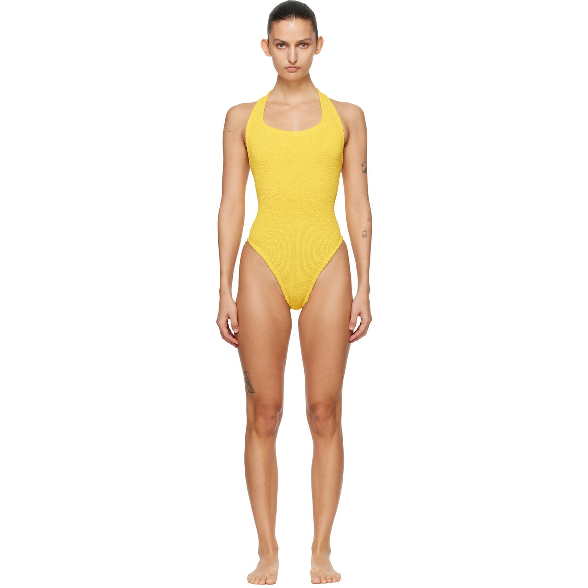 Hunza G Yellow Sandy Swimsuit