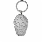 Alexander McQueen Men's Skull Keyring in Silver