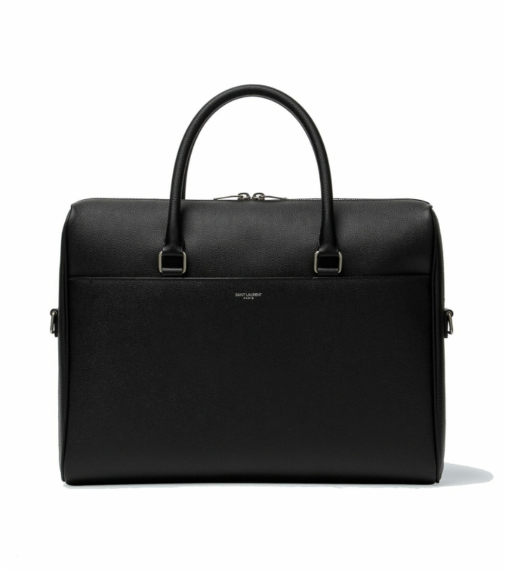 Photo: Saint Laurent - Duffle leather briefcase