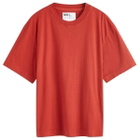 MHL by Margaret Howell Men's Simple T-Shirt in Sports Red