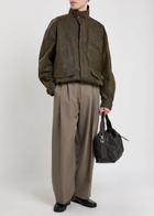 Calvin Klein Donald Patch-pocket Waxed Cotton Jacket Brown