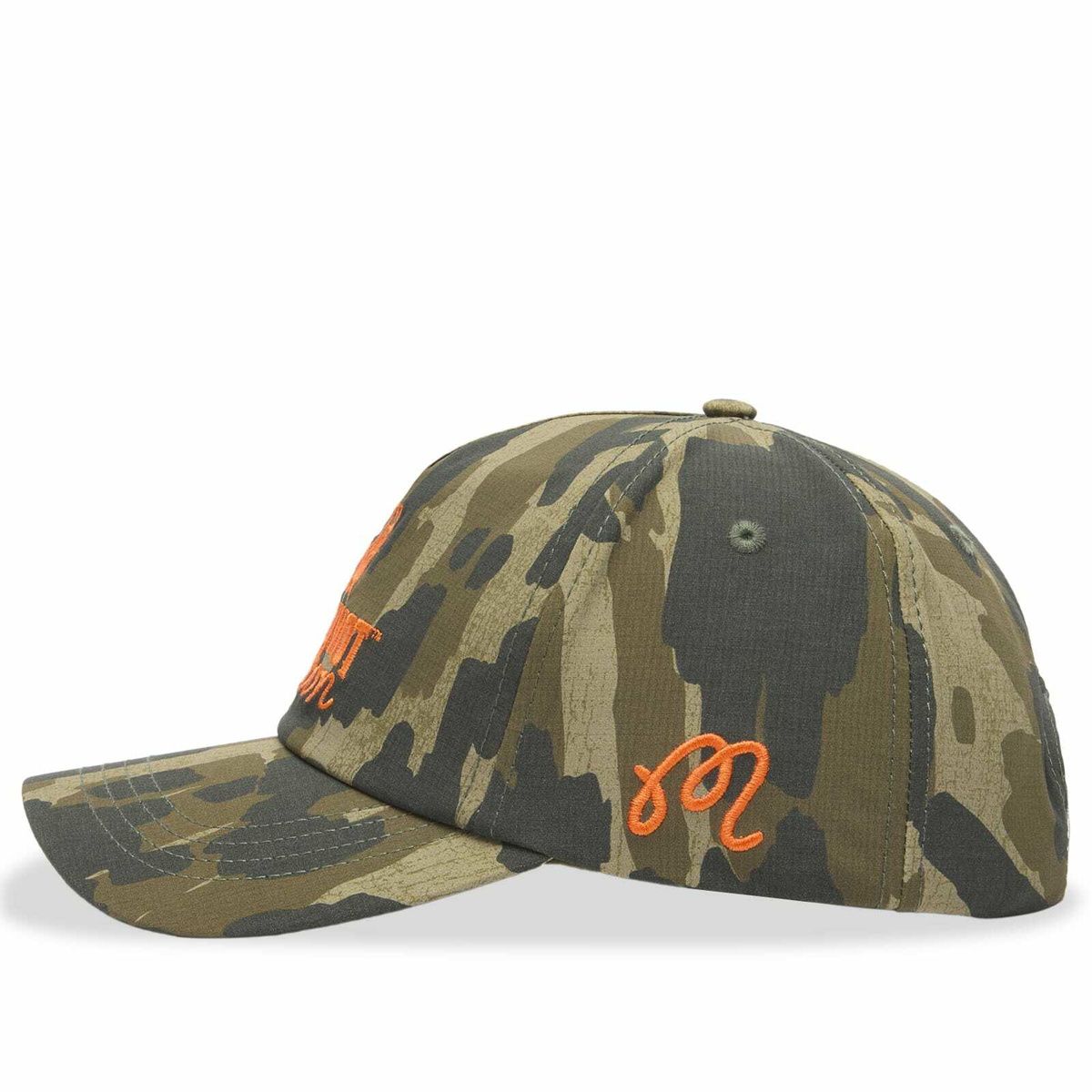 Malbon Men's Tour Divot Camo Snapback in Bark Camo 