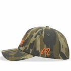 Malbon Men's Tour Divot Camo Snapback in Bark Camo 