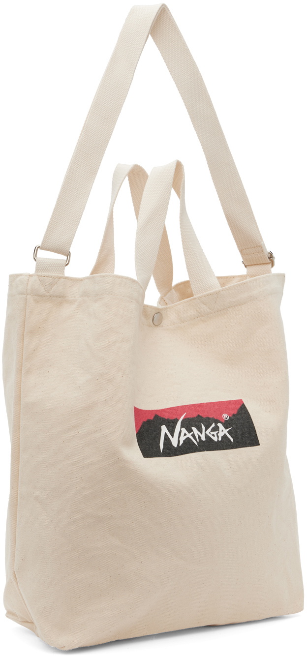 NANGA Off-White 2-Way Tote