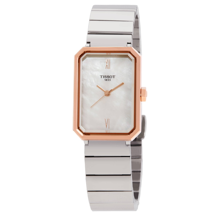 Photo: Tissot SRV Quartz White Mother of Pearl Dial Watch T160.110.21.113.00