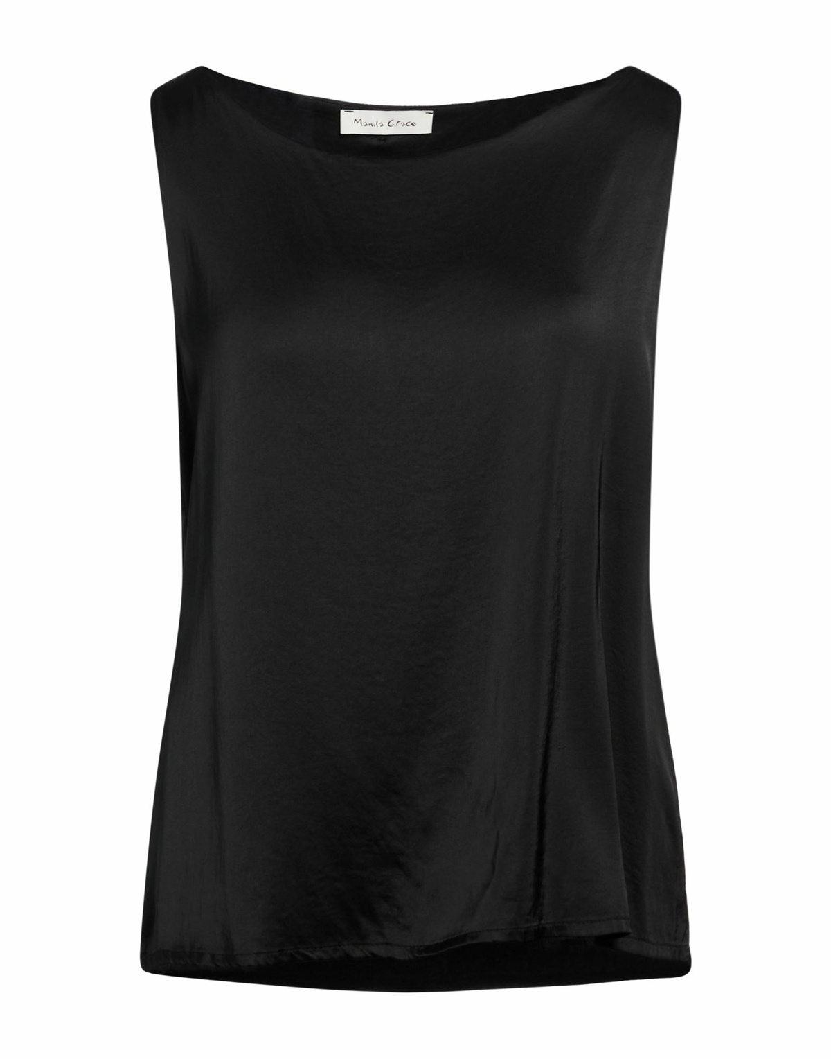 Manila Grace Womens Top in Black