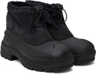 ROA Black Low Top Rubber Boots