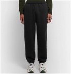Nike - NRG Tapered Fleece-Back Cotton-Blend Jersey Sweatpants - Black