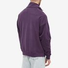 Fucking Awesome Men's FA Quarter Zip Sweat in Purple