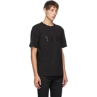 Saint Laurent Black Bauhaus Logo T-Shirt