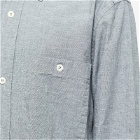 MHL by Margaret Howell Men's Overall Shirt in Dusty Blue