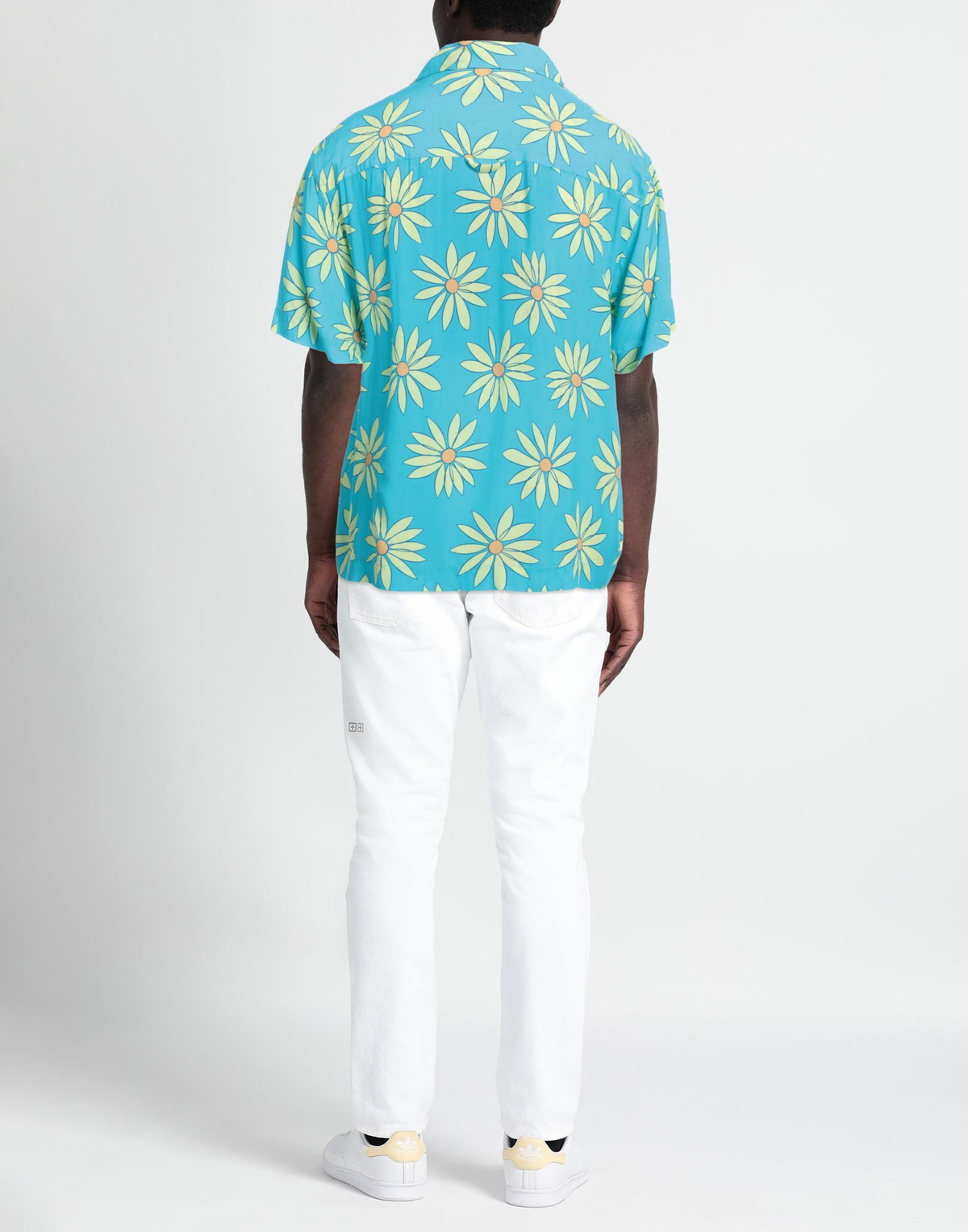 Jacquemus Le Splash Mens Shirt Turquoise